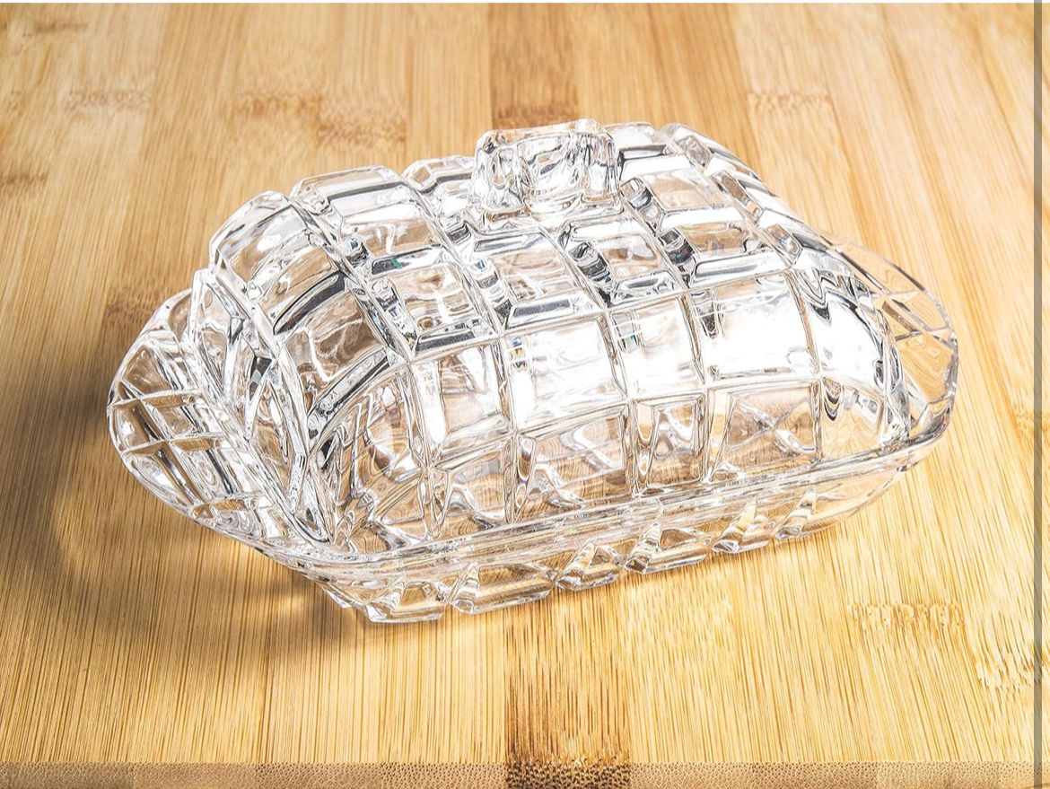 Glass Butter Box