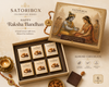 Raksha Bandan Hamper -699( A Gold Plated Rakhi + 6 Pc Almond Choclate) preview