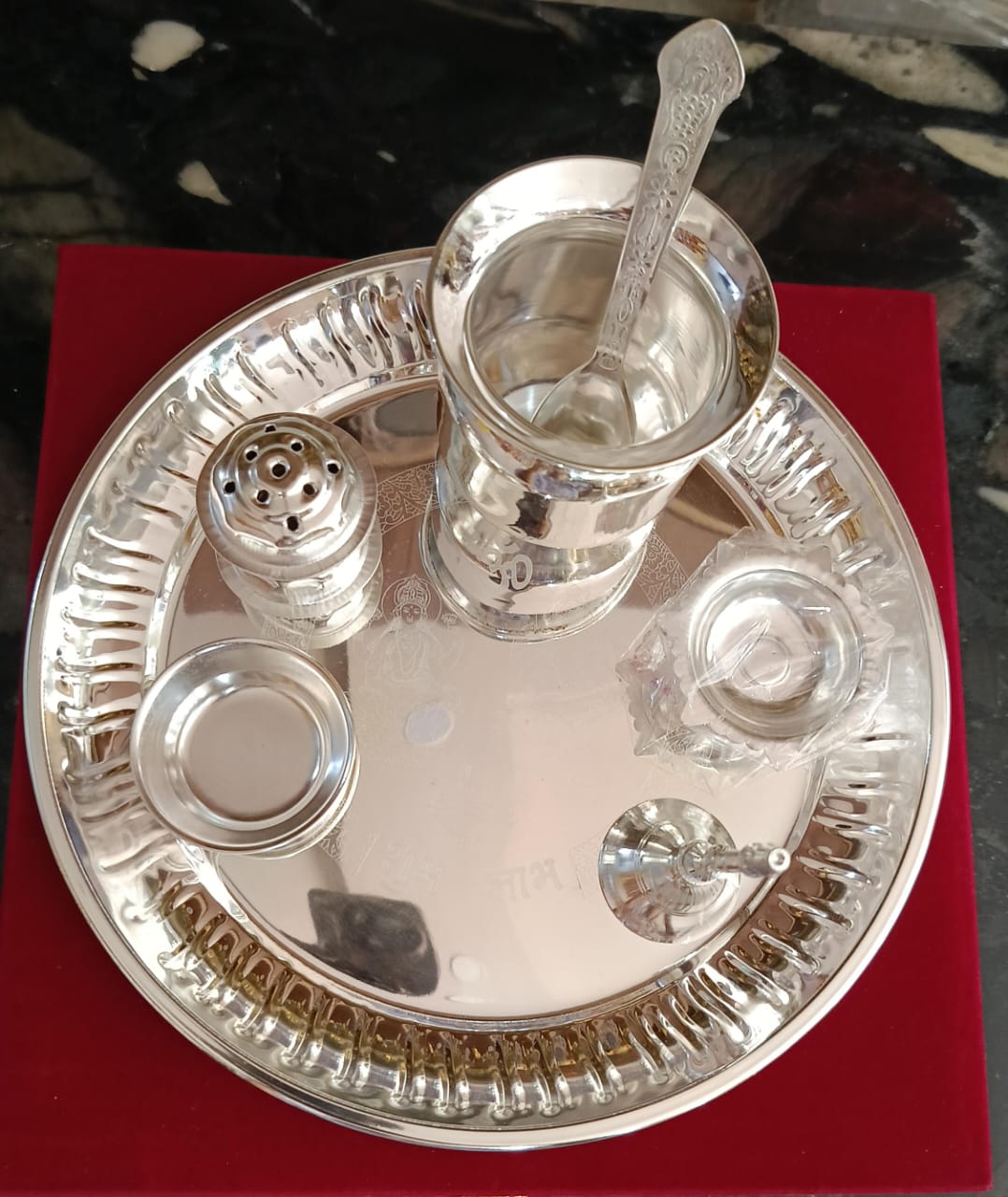 Pooja Thali with box
