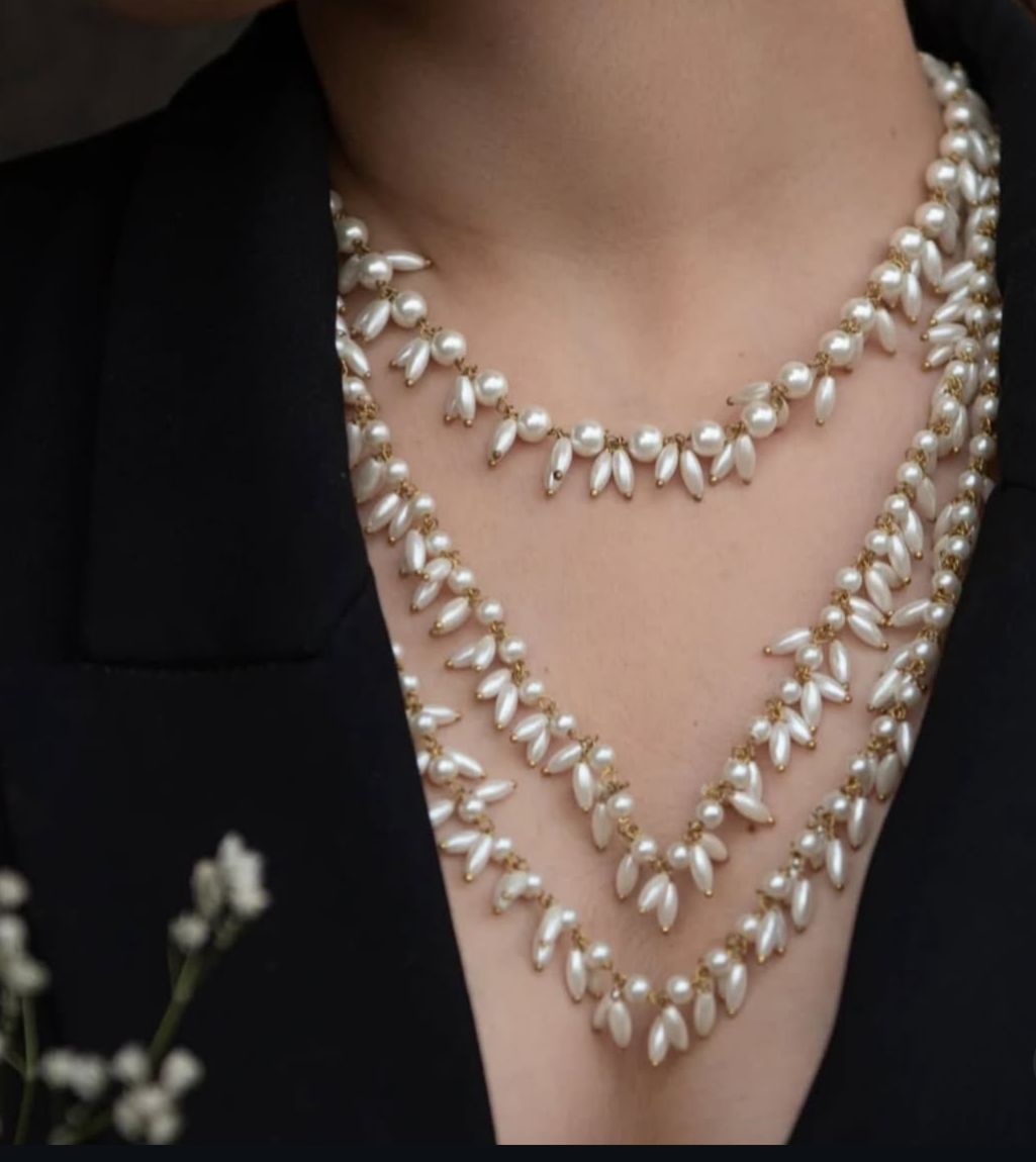 Rice Pearl NeckPiece