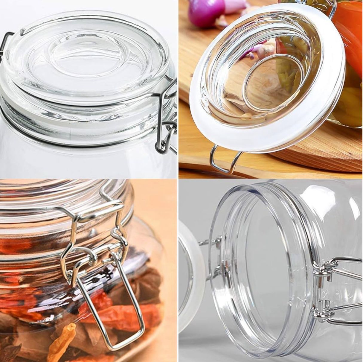 Airtight Glass Jar