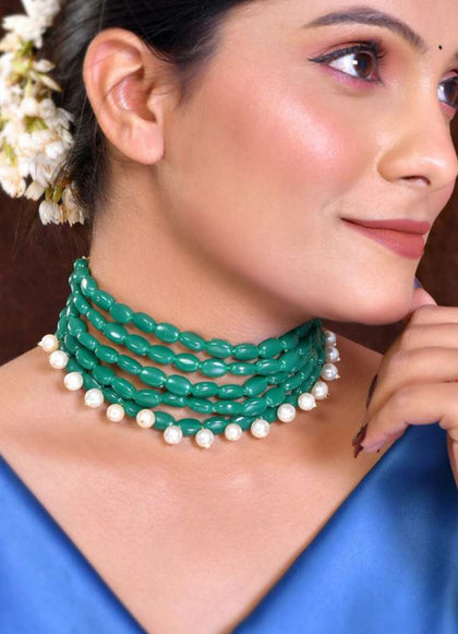 Green Onyx Beads NP
