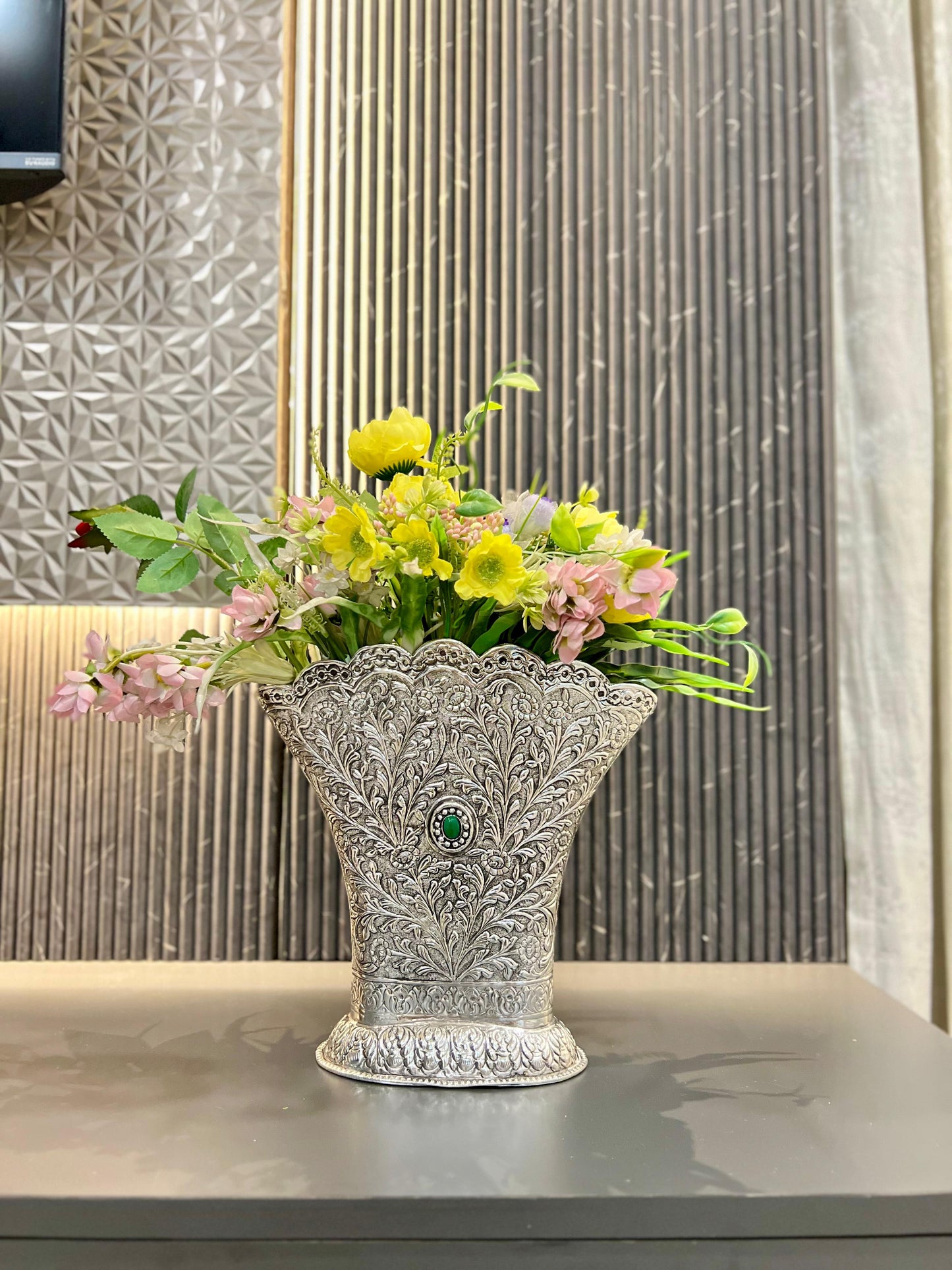 German silver Flower Vase