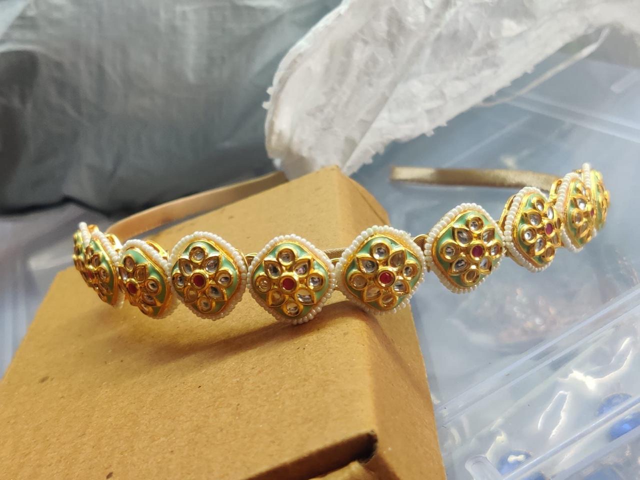 Falguni Kundan Head Band