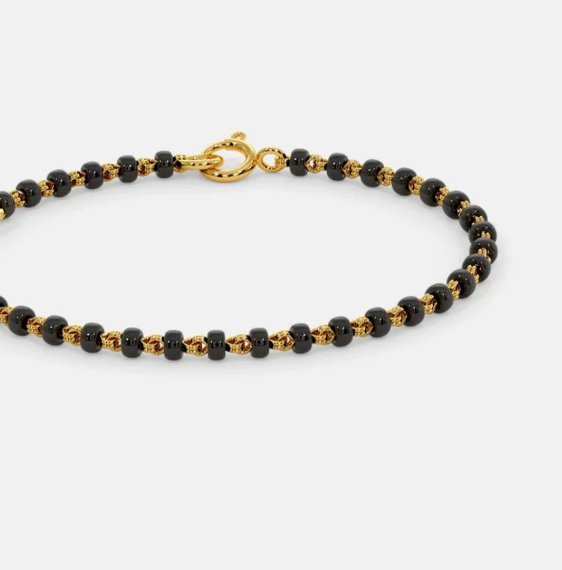 Infant BlackBeads Bracelet