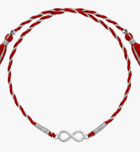 Infinity  Pure Silver Rakhi