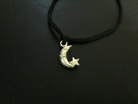 Star & Moon Pure silver Nazarbhattu