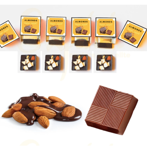 Raksha Bandan Hamper -699( A Gold Plated Rakhi + 6 Pc Almond Choclate)