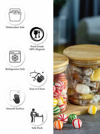 Glass With Wooden Lid
