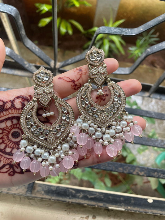 peachy earrings
