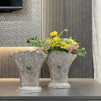 German silver Flower Vase