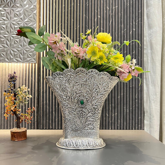 German silver Flower Vase