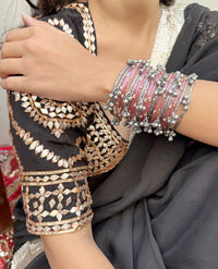 Ghungroo Silver Bangles