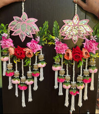 Lotus Hangings pair