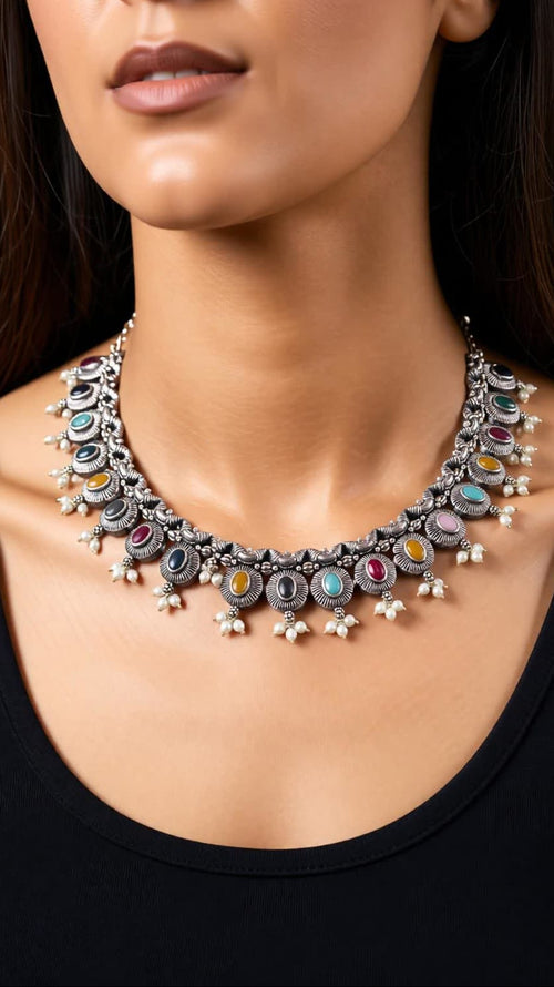 Multi Color Neckpiece
