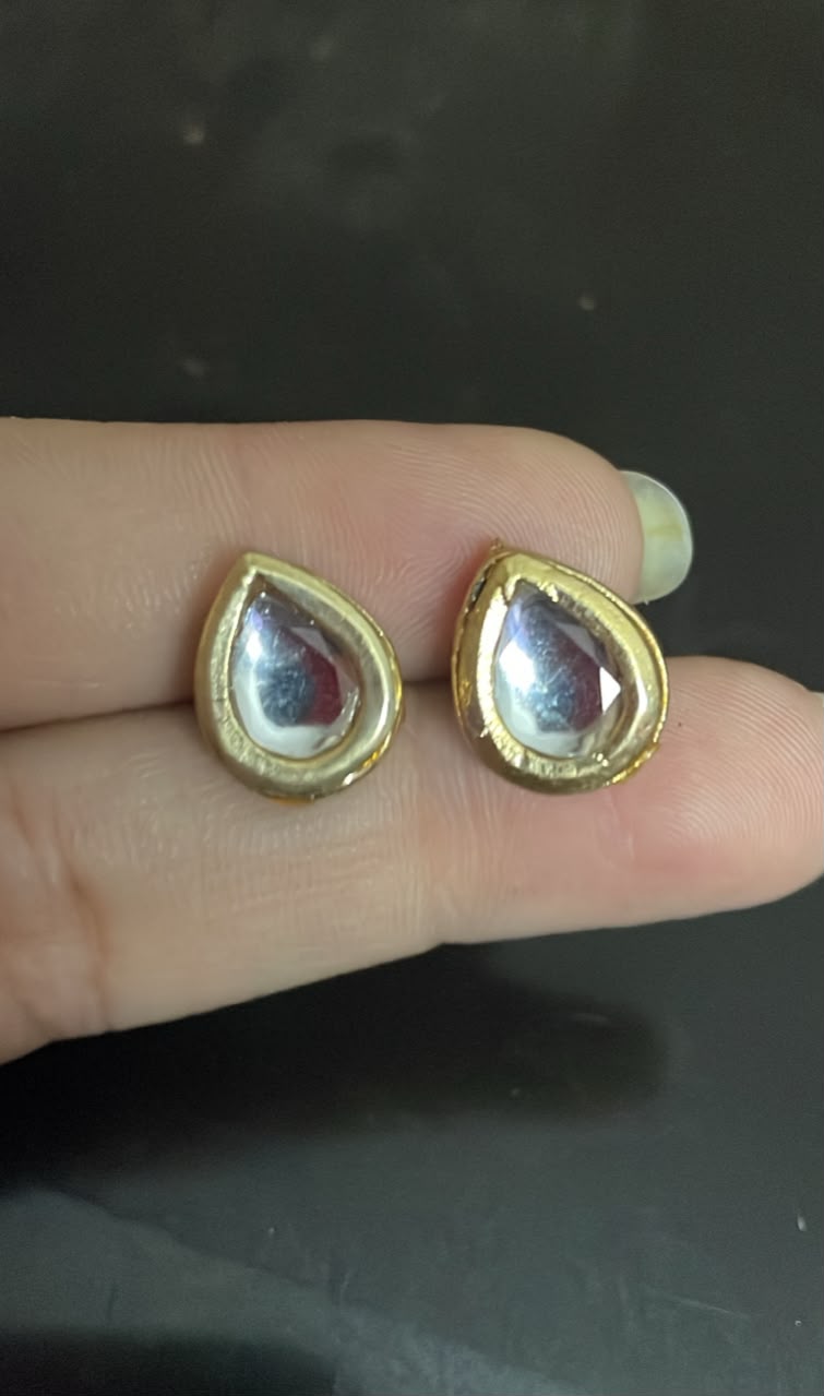 Drop Kundan Earrings