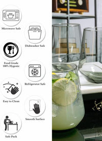 Greyance  Water Goblets