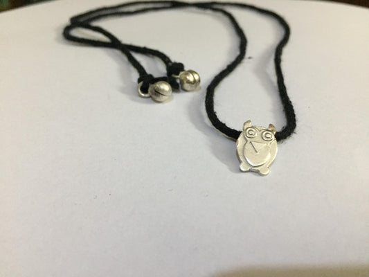 Owl Pure silver Nazarbhattu
