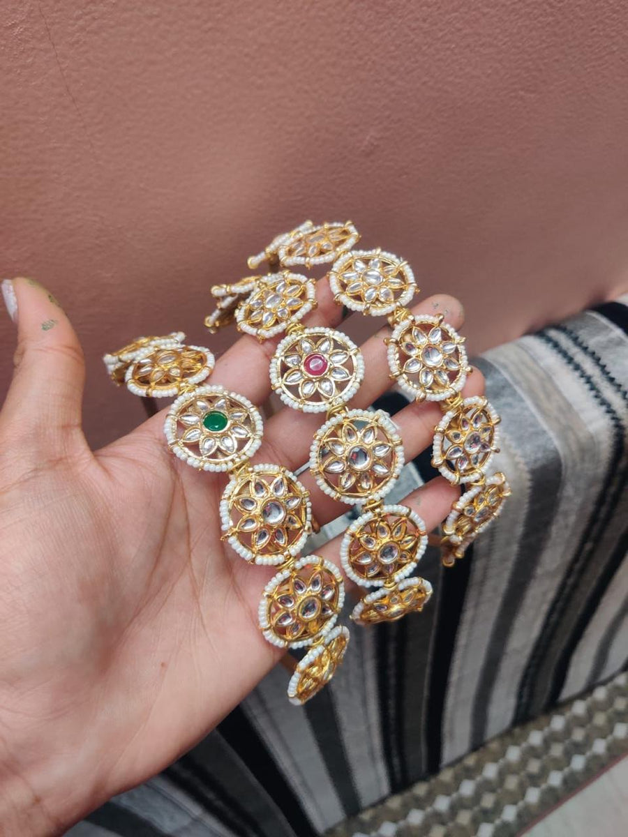 Dhriti Kundan Head Band