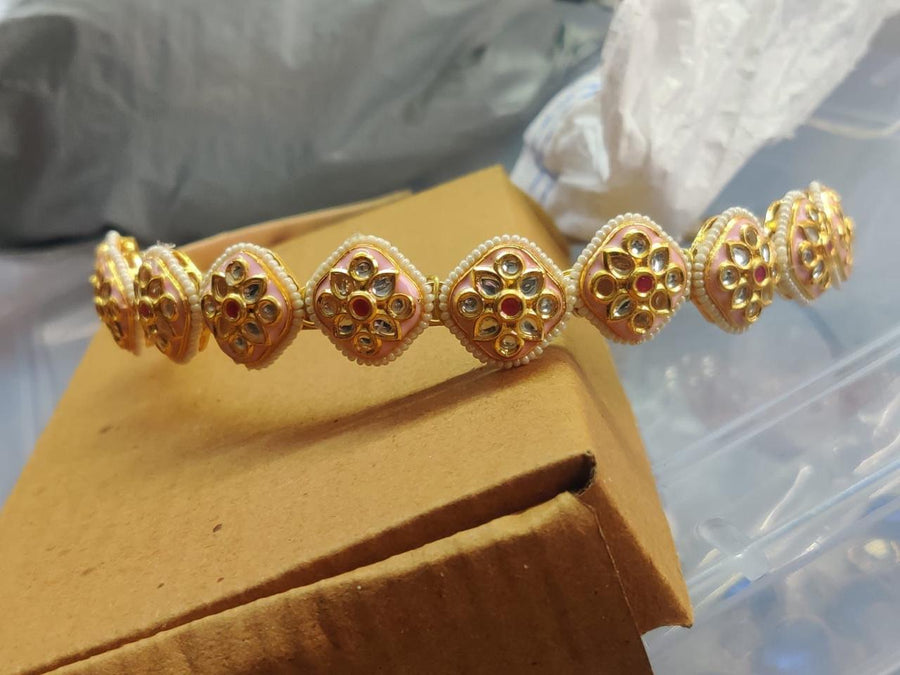 Falguni  Kundan Head Band