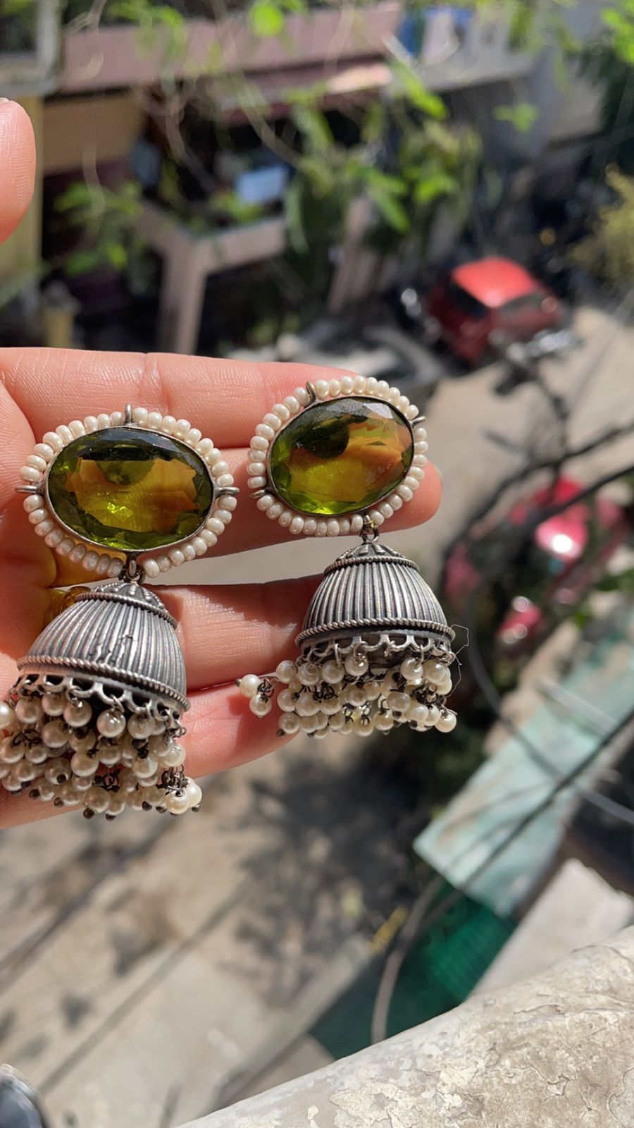 Greenie Earrings