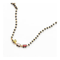 Train BlackBeads Bracelet