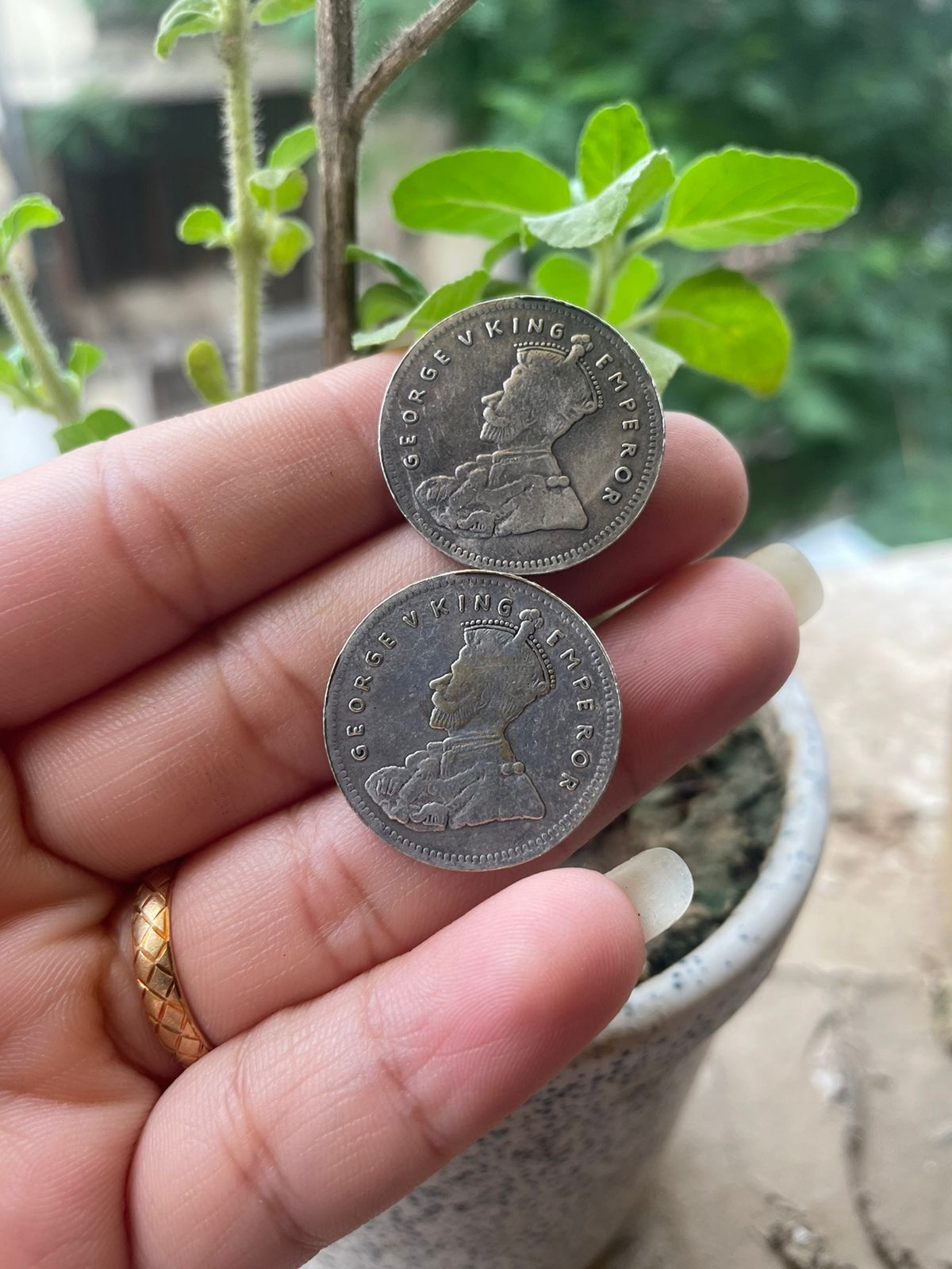 Vintage Coin Earrings